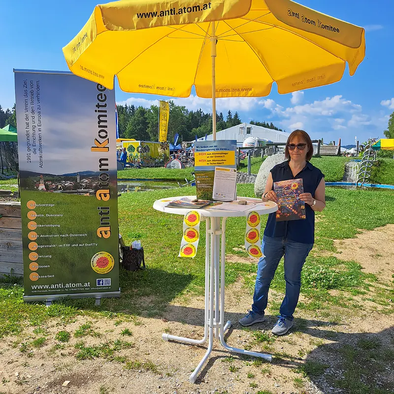 Stand bei der BIOEM