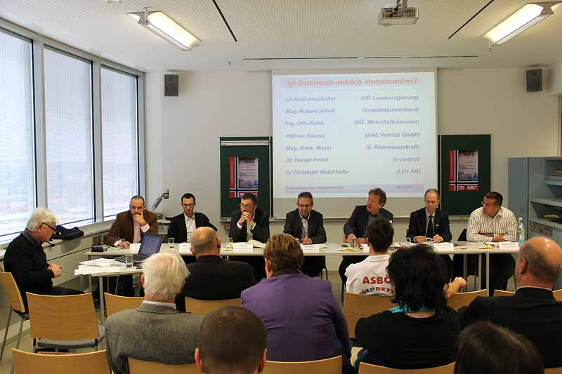 Podiumsdiskussion im Wissensturm