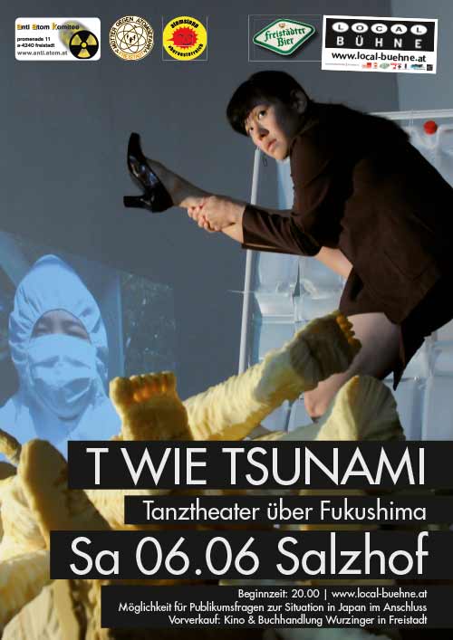 T wie Tsunami Plakat